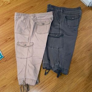 Bundle of Levi’s size 14 cargo capris